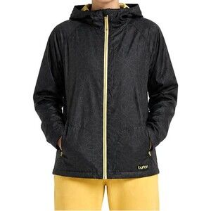 Burton DryRide Windbreaker Womens Small Kunshan Subtle Print Hooded Jacket